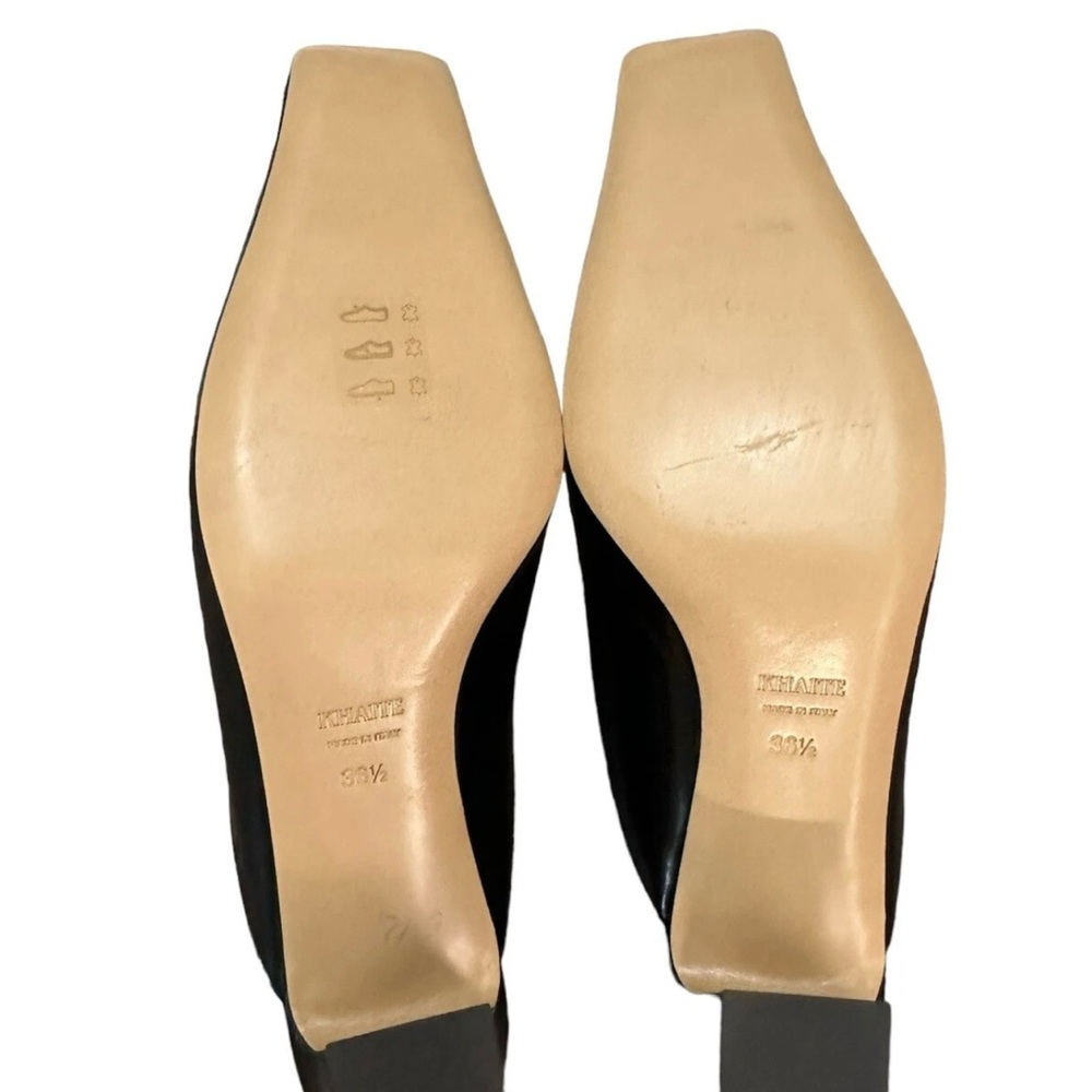 KHAITE The Marfa leather mules Women’s Size 36/6 - Picture 9 of 9